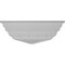 Ekena Millwork 22 3/4"W x 16 1/8"P x 5 3/8"H Tirana Corner Shelf SH23X16X05TI - alternate 2